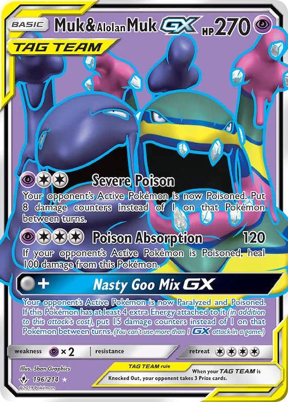 Muk & Alolan Muk-GX #196 – Unbroken Bonds