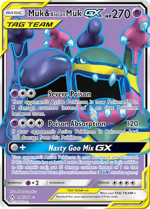 Muk & Alolan Muk-GX #196 – Unbroken Bonds