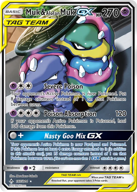 Muk & Alolan Muk-GX #197 – Unbroken Bonds