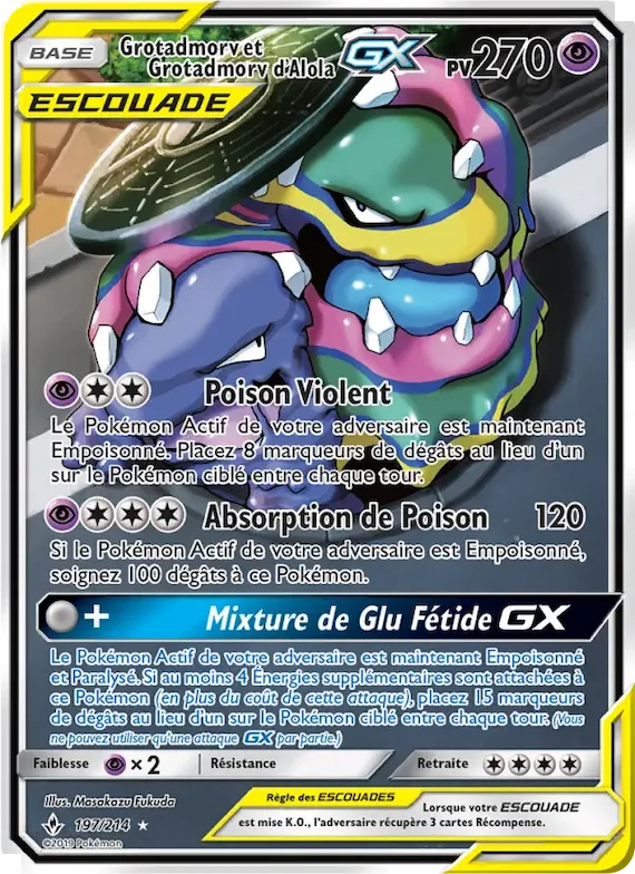Grotadmorv et Grotadmorv d’Alola GX 197 – Alliance Infaillible