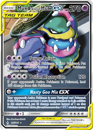 Muk & Alolan Muk-GX #197 – Unbroken Bonds