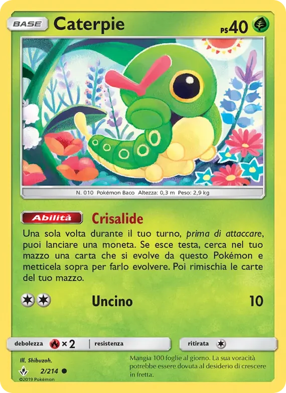 Caterpie 2 – Legami Inossidabili