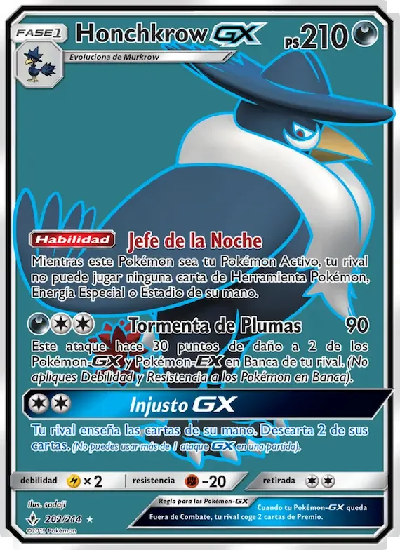 Honchkrow GX 202 – Vínculos Indestructibles