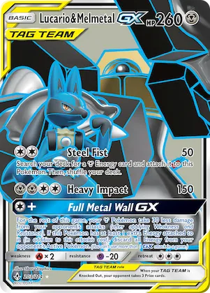 Lucario & Melmetal-GX #203 – Unbroken Bonds