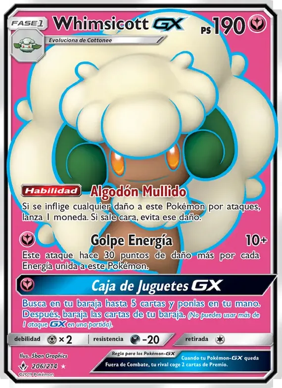 Whimsicott GX 206 – Vínculos Indestructibles