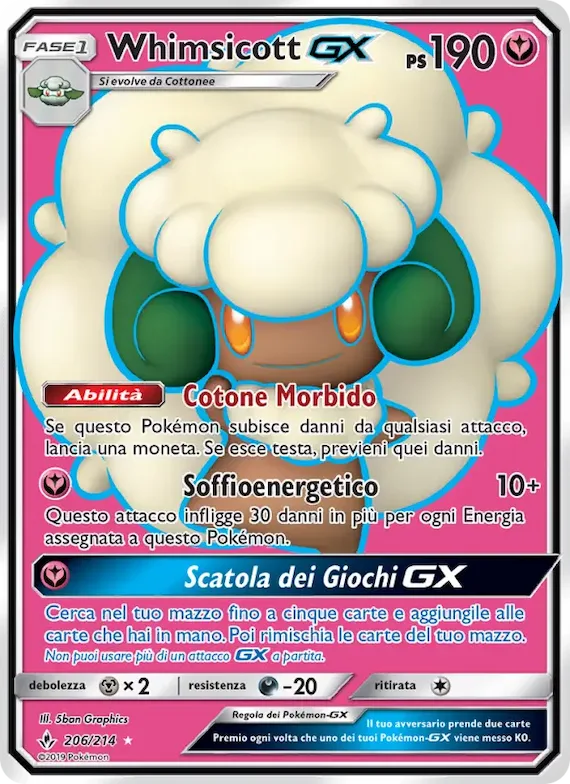Whimsicott GX 206 – Legami Inossidabili