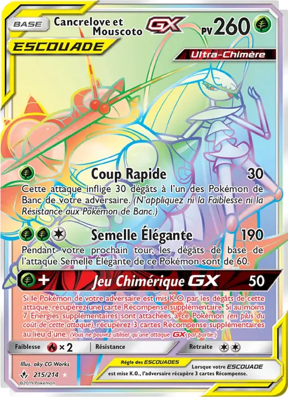 Cancrelove et Mouscoto GX 215 – Alliance Infaillible