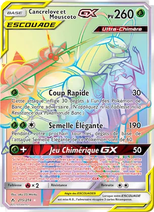 Cancrelove et Mouscoto GX n° 215 – Alliance Infaillible