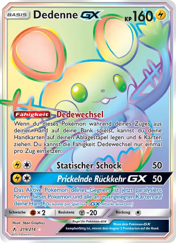 Dedenne GX 219 – Kräfte im Einklang