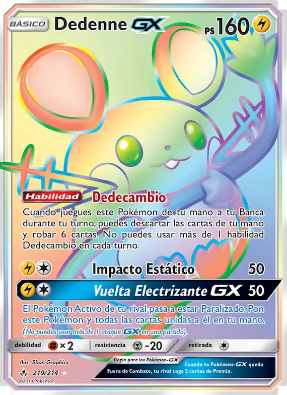 Dedenne GX 219 – Vínculos Indestructibles