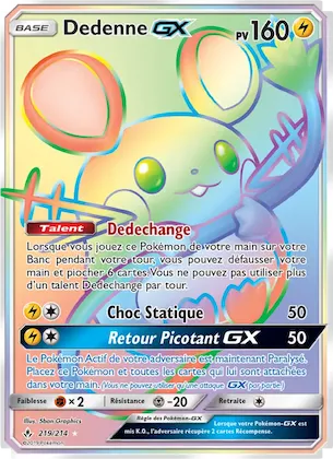 Dedenne GX n° 219 – Alliance Infaillible