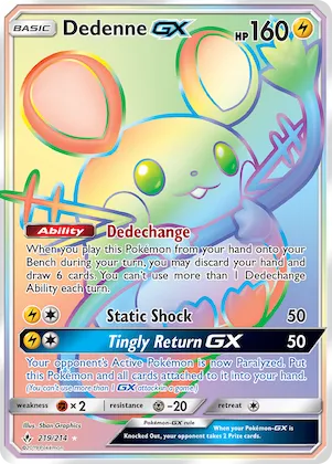 Dedenne-GX #219 – Unbroken Bonds