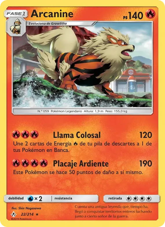 Arcanine 22 – Vínculos Indestructibles