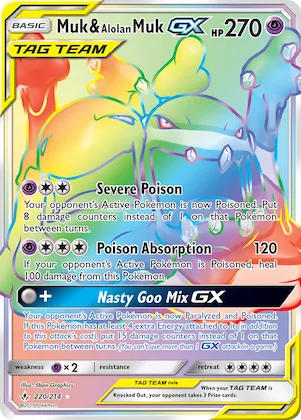 Muk & Alolan Muk-GX #220 – Unbroken Bonds