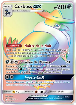 Corboss GX n° 223 – Alliance Infaillible