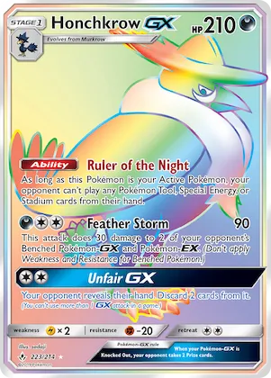 Honchkrow-GX #223 – Unbroken Bonds