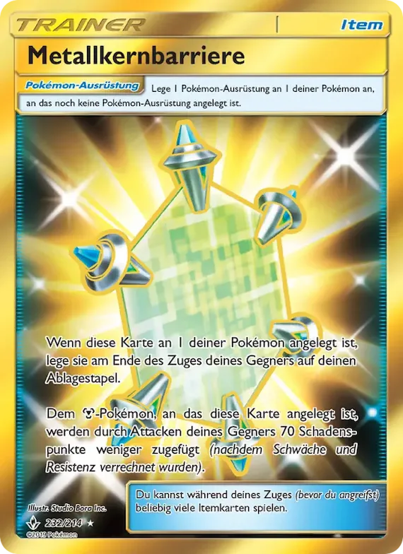 Metallkernbarriere 232 – Kräfte im Einklang