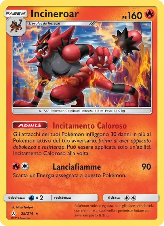 Incineroar 29 – Legami Inossidabili
