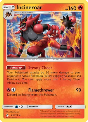 Incineroar #29 – Unbroken Bonds