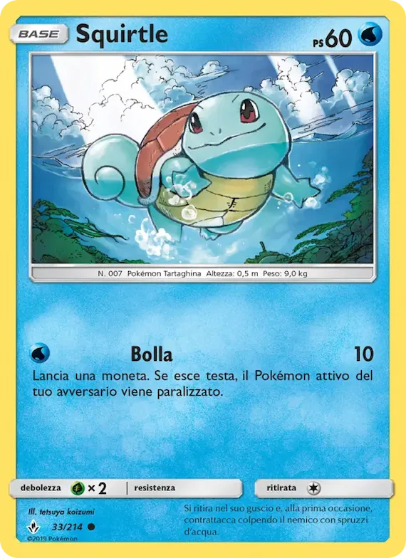 Squirtle 33 – Legami Inossidabili