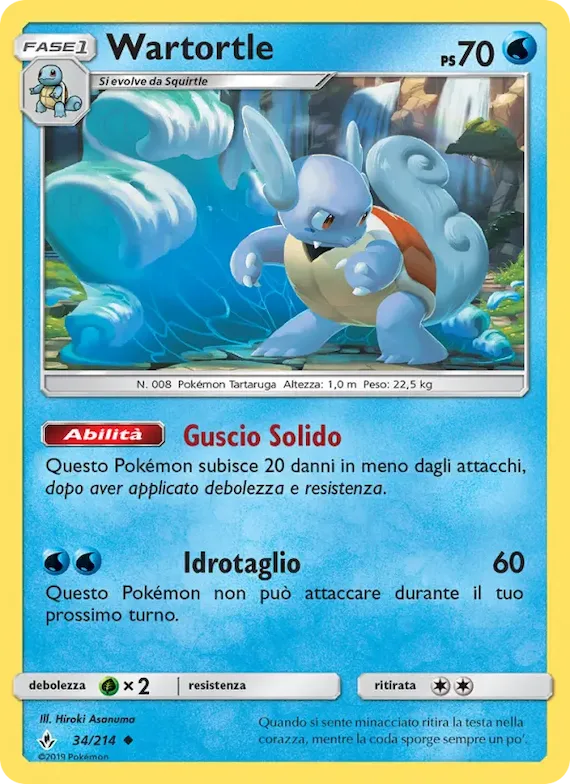Wartortle 34 – Legami Inossidabili
