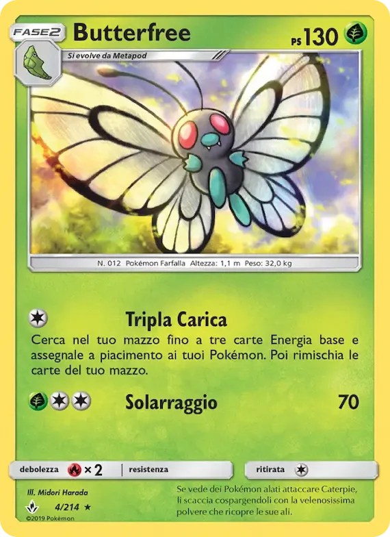 Butterfree 4 – Legami Inossidabili