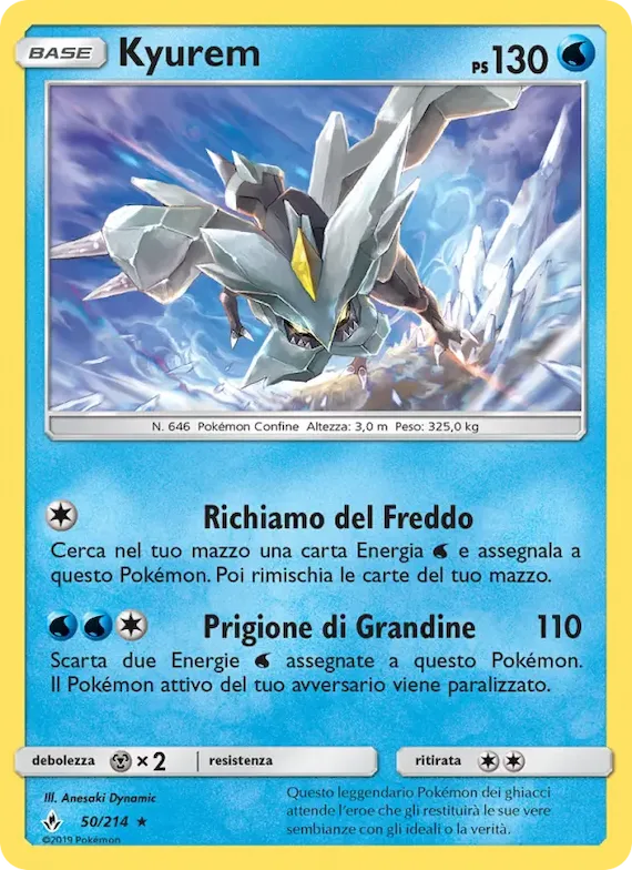 Kyurem 50 – Legami Inossidabili
