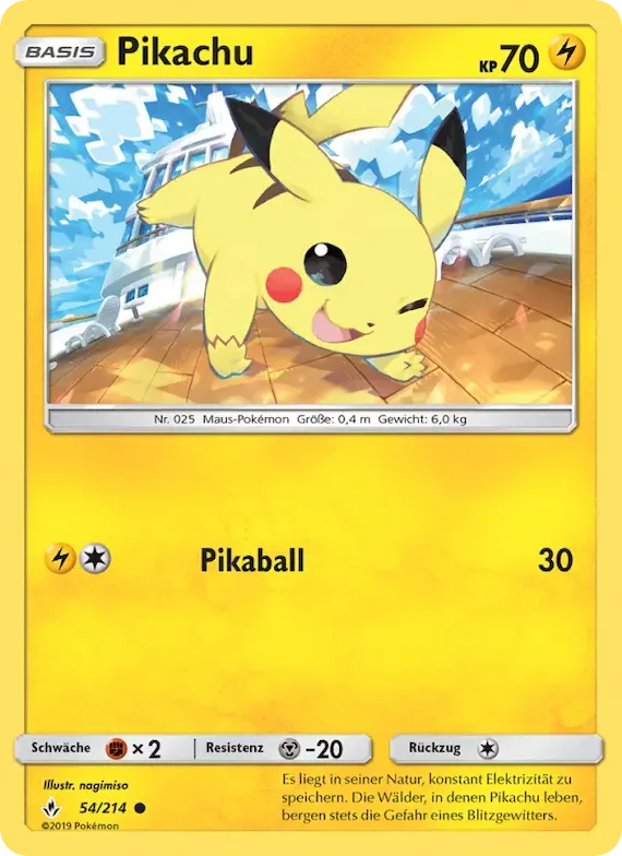 Pikachu 54 – Kräfte im Einklang
