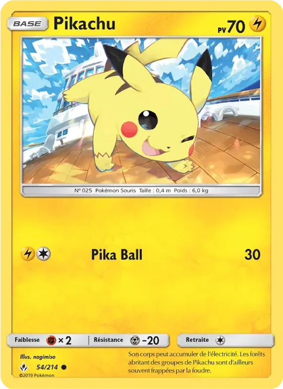 Pikachu 54 – Alliance Infaillible