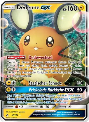 Dedenne GX Nr. 57 – Kräfte im Einklang