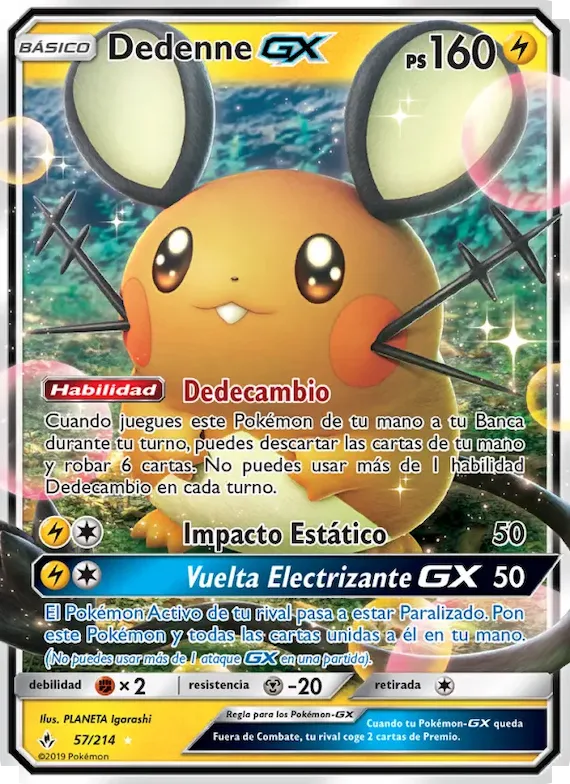 Dedenne GX 57 – Vínculos Indestructibles