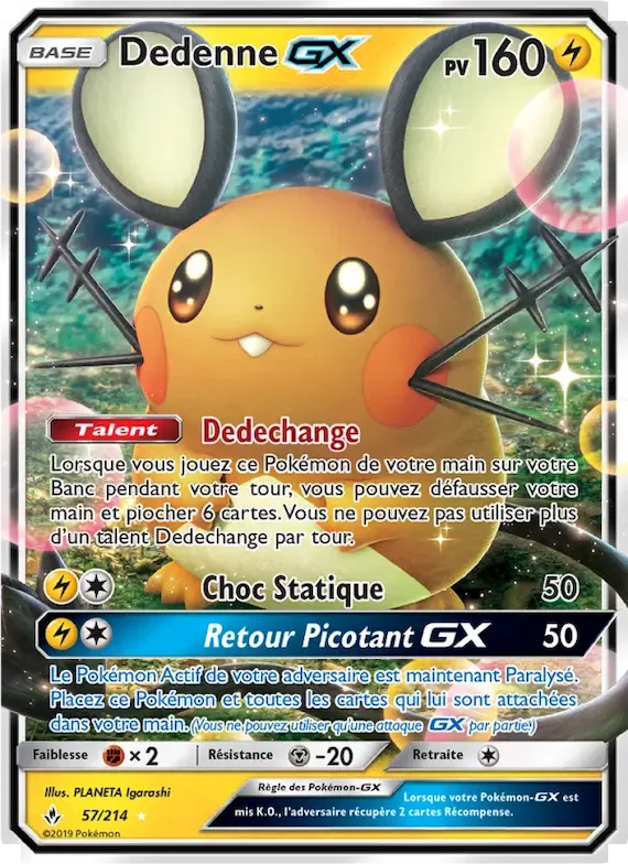 Dedenne GX 57 – Alliance Infaillible