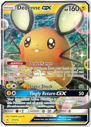 Dedenne-GX #57 – Unbroken Bonds