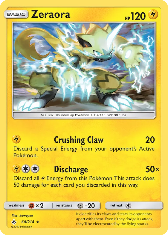 Zeraora #60 – Unbroken Bonds
