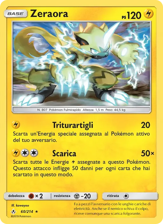 Zeraora 60 – Legami Inossidabili