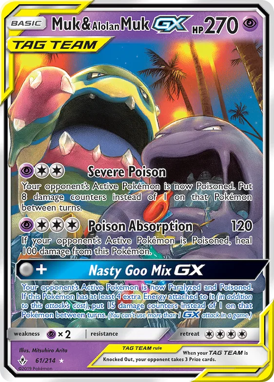 Muk & Alolan Muk-GX #61 – Unbroken Bonds
