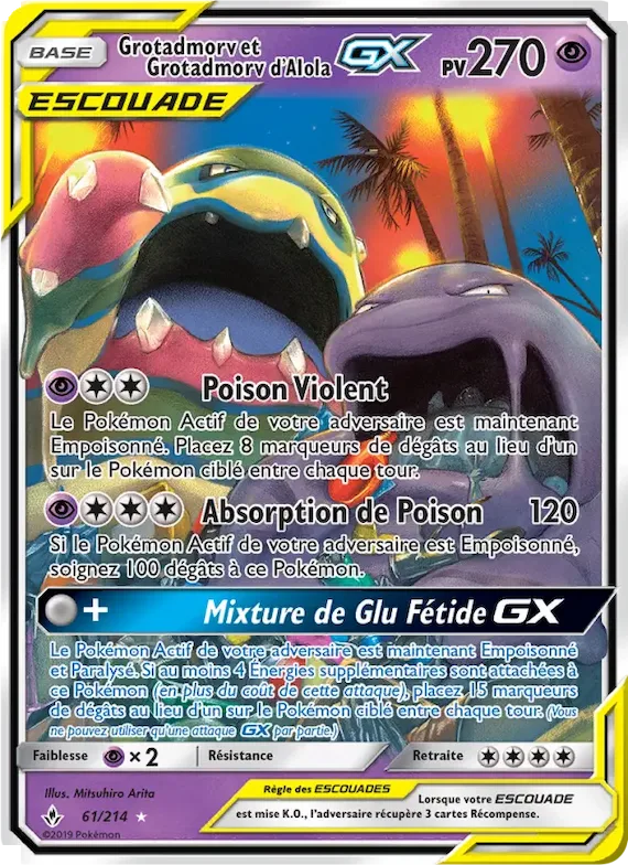 Grotadmorv et Grotadmorv d’Alola GX 61 – Alliance Infaillible