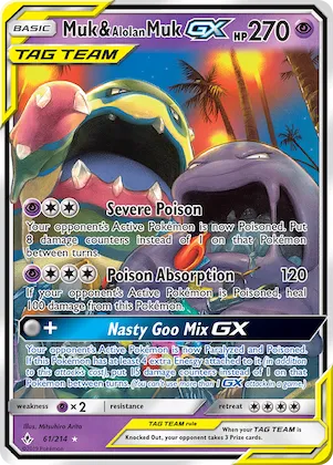 Muk & Alolan Muk-GX #61 – Unbroken Bonds