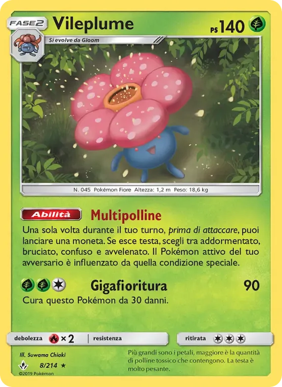 Vileplume 8 – Legami Inossidabili