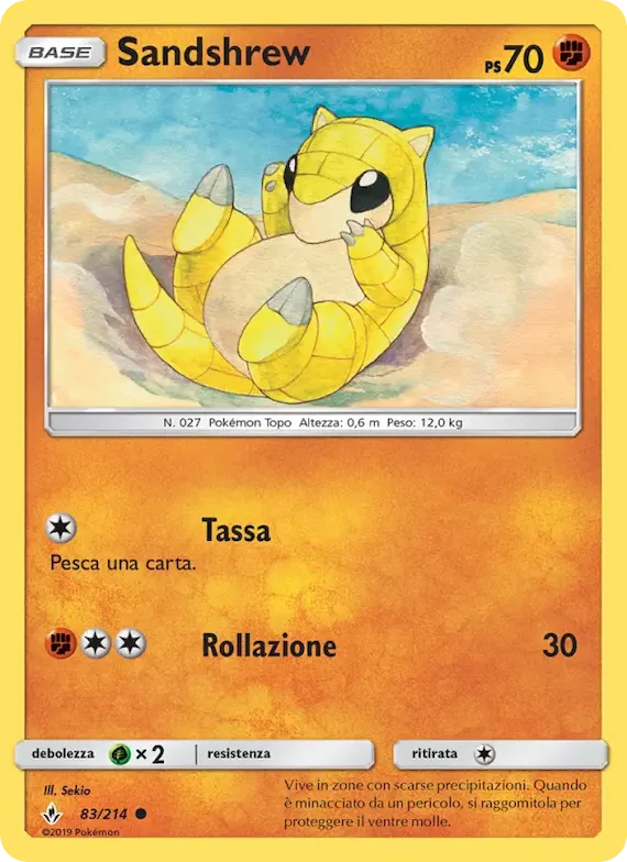 Sandshrew 83 – Legami Inossidabili
