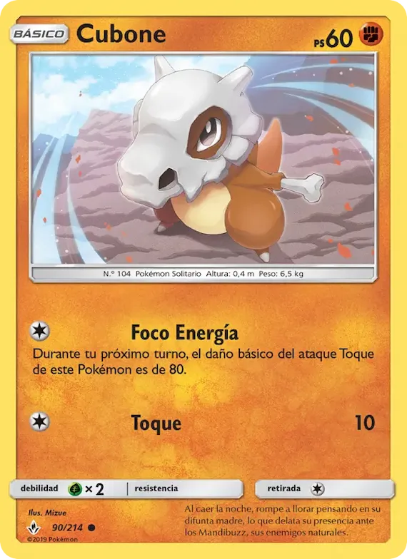Cubone 90 – Vínculos Indestructibles