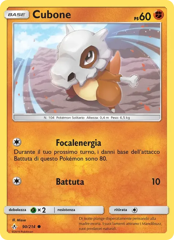 Cubone 90 – Legami Inossidabili