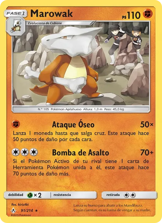 Marowak 91 – Vínculos Indestructibles