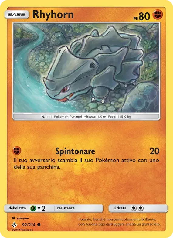 Rhyhorn 92 – Legami Inossidabili