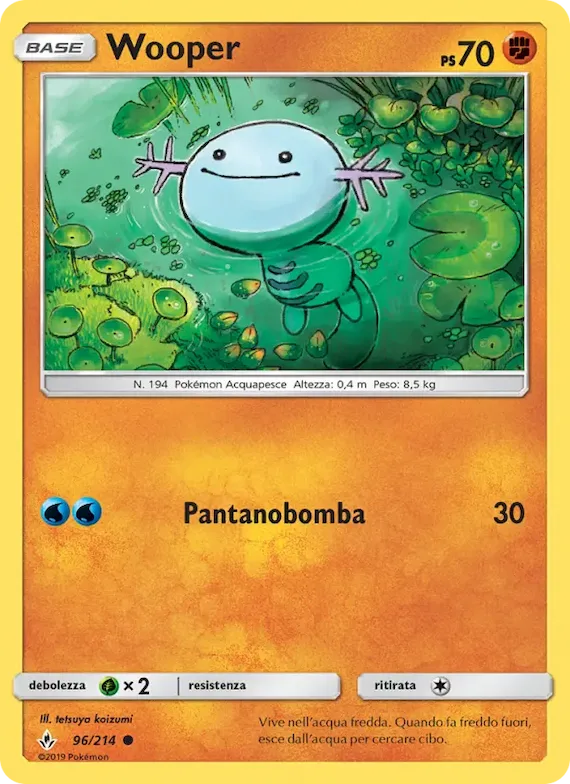 Wooper 96 – Legami Inossidabili