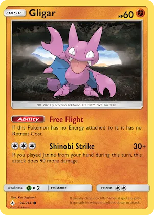 Gligar #98 – Unbroken Bonds