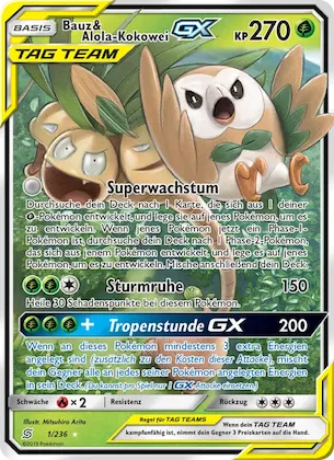 Bauz & Alola-Kokowei GX Nr. 1 – Bund der Gleichgesinnten
