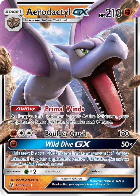 Aerodactyl-GX #106 – Unified Minds