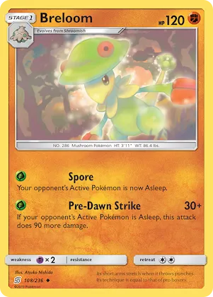 Breloom #108 – Unified Minds