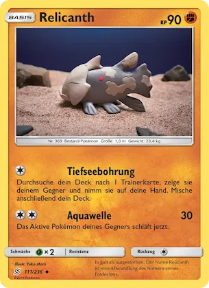 Relicanth Nr. 111 – Bund der Gleichgesinnten